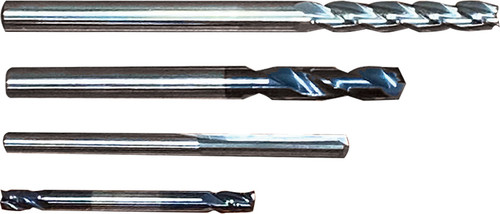 4-PC BROKEN EZ OUT REMOVAL MASTER KIT / PLATINUM DRILL BITS FOR EXTRACTOR REMOVAL