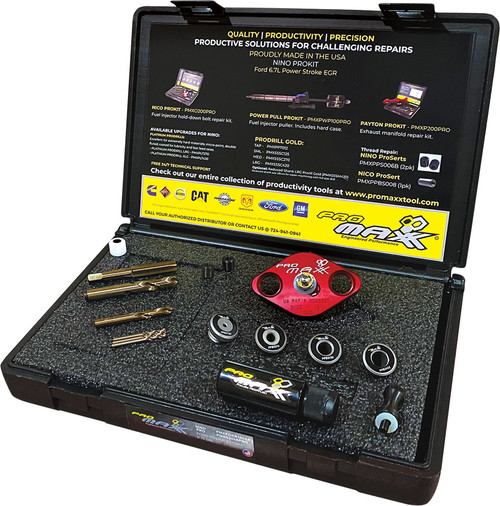 PG368 - KIT DE RÉPARATION DU BOULON DE BRIDE BRIDE CASSÉE DU TUBE DIESEL FORD 6,7 L POWER STROKE - NINO PROKIT