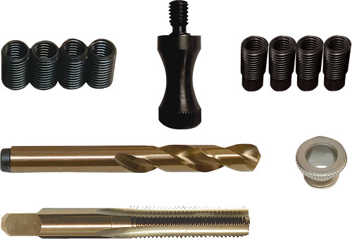 KIT DE RÉPARATION DE FILETAGE DE COLLECTEUR D’ÉCHAPPEMENT "UR TOUS LES 8MM X 1.25MM PAS DE FILETAGE
