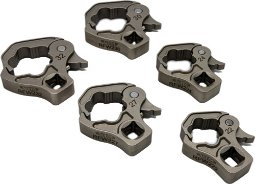 PG168 - 5-PC 1/2" DR. LARGE RATCHETING FLARE NUT WRENCH SET (22, 24, 27, 30, 32MM)