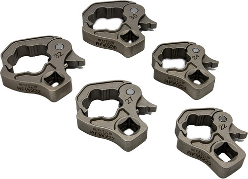 PG154 - ENSEMBLE DE CLÉ À ÉCROU À CLIQUET 1/2" DR. GRAND À CLIQUET (22, 24, 27, 30, 32 MM)