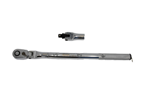 3 PIÈCES. PRISE 1/2" TÉLESCOPIQUE CLIQUET TROUSSE