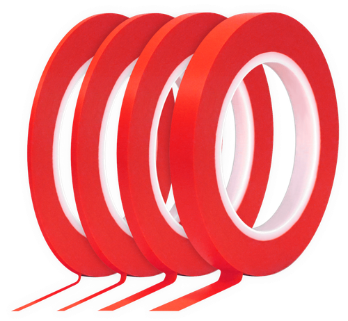 PROBAND FINE LINE TAPE - RED - 1/4" X 60 YARDS (6.4MM X 55M)