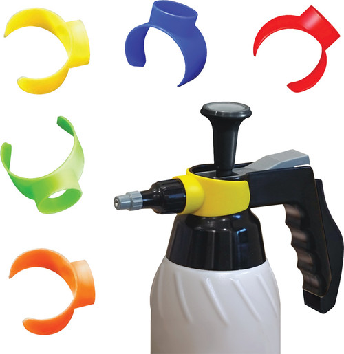 PG275  -  5-PC COLOR CODING CAPS, RED-YELLOW-GREEN-BLUE-ORANGE