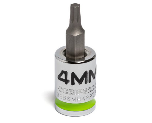 4MM 3/8" DR SHORT RPT HEX BIT SOCKET