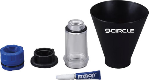 PG248 - OIL FUNNEL FOR MERCEDES-BENZ & BMW, INCL. 2 INTERCHANGEABLE ADAPTERS