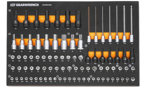 MODSET BIT SOCKETS SAE, 88 PC