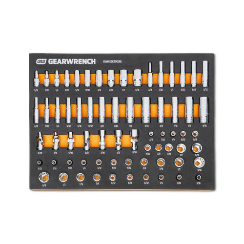 MODSET PRISE 1/4" DOUILLES SAE, 68 PC