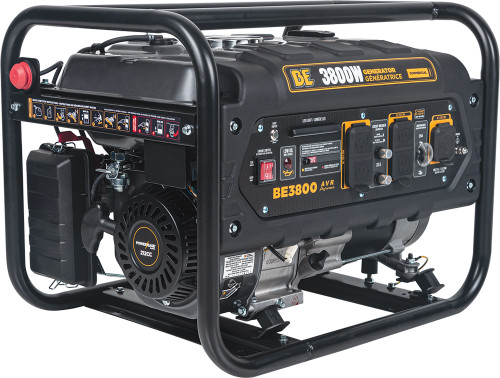 PG268 - 3,800 PEAK WATTS GENERATOR, RECOIL START, GAS FUEL