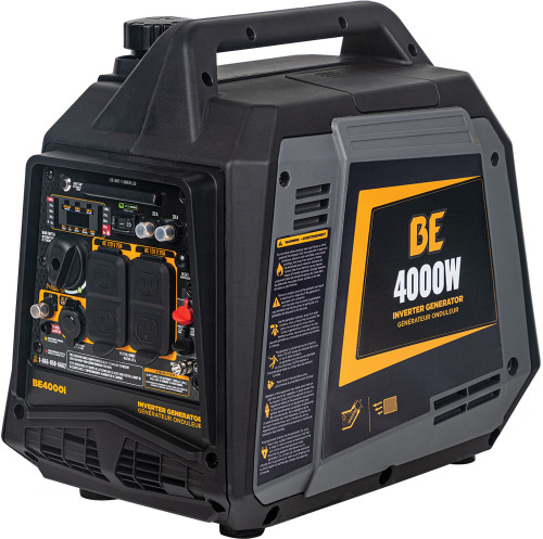 PG277 - 4,000 PEAK WATTS INVERTER GENERATOR, RECOIL START, GAS FUEL