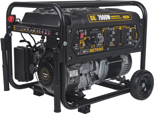 PG268 - 7,000 PEAK WATTS GENERATOR, RECOIL START, GAS FUEL