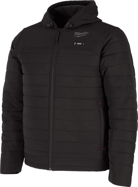 PG4 - (2XL) BLACK AXIS HEATED JACKET KIT W/ M12 CP3.0 BATTERY/CHARGER/USB-C CABLE