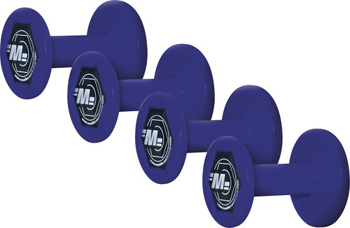 PG265 - 4-PC MAGNETIC RUBBER-COATED HOLDER SET, 49MM DIAM. X 51MM LONG, BLUE