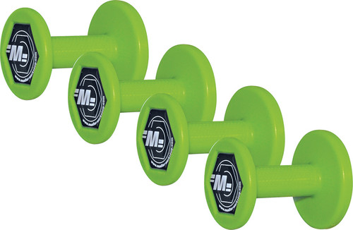 PG265 - 4-PC MAGNETIC RUBBER-COATED HOLDER SET, 49MM DIAM. X 51MM LONG, NEON GREEN