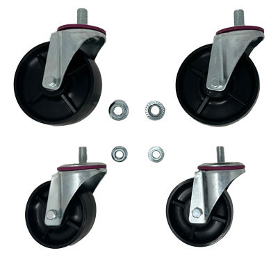 G6313 Caster Kit (4 Casters & Nut Kit)