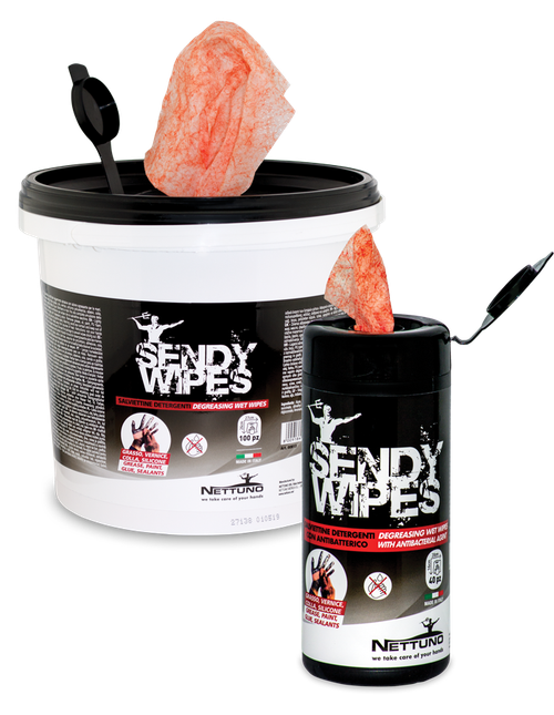 SENDY LINGETTES DANS UN SEAU DE DISTRIBUTEUR (40PCS)