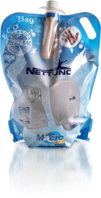 PG268 MACROCREAM 100% NATUREL ET SANS SOLVANT NETTOYANT CRÉMEUX "UR LES MAINS SAC DE RECHARGE 3L