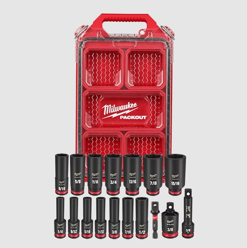 3/8DR 17PC SAE PO IMP SCKT SET