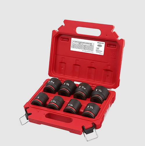 3/4 DR 8PC SAE STD IMPT SCKT SET