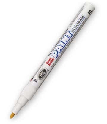 SUPER MET-AL FINE LIGNE PEINTURE MARQUEUR BLANC