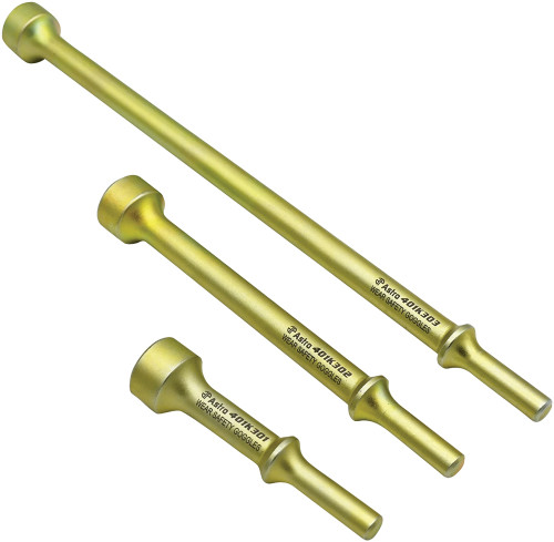 PG95 - 3-PC .401 SHANK HEAVY DUTY THOR AIR HAMMER BIT SET