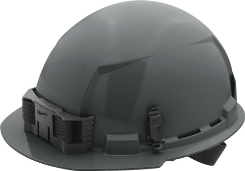 PG294 - GRAY - BOLT™ FRONT BRIM HARD HAT WITH 4 PT. RATCHETING SUSPENSION – TYPE 1, CLASS E