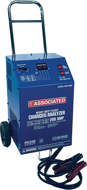 PG400 - CHARGEUR ET TESTEUR DE BATTERIE 6/12/24V 70/65/30A AVEC DÉMARRAGE MOTEUR 12V/205A ET RÉGLAGE DE CHARGE SÛRE AGM 12V