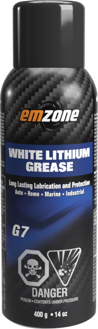 PG291 - EMZONE WHITE LITHIUM GREASE (G7), 400 G, BOX OF 12