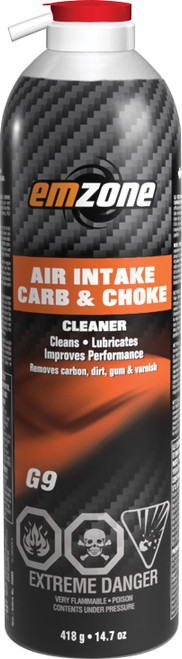 PG288 - EMZONE AIR AIR CARB & CHOKE CLNR (G9), 418 G, BOÎTE DE 12