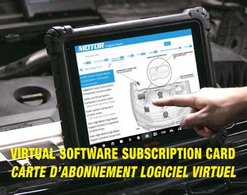 PG33 - MOTOR TRUSPEED REPAIR DATA VIRTUAL UPDATE CARD FOR AUTEL ULTRA SERIES: MSULTRA, MSULTRAADAS, MSULTRAEV, MS919, MS909