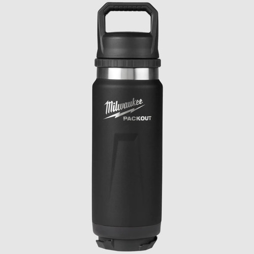 PACKOUT™ 24oz Insulated Bottle with Chug Lid Black