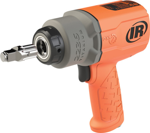 PG71 - (ORANGE) 1/2" DR. STD. ENCLUME SILENCIEUSE CLÉ À CHOCS AVEC SYSTÈME DXS DRIVE XCHANGE, 1500 PI-LB, 7500 TR/MIN