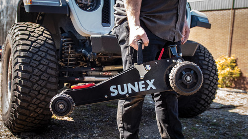 PG218 - 2 TON HIGH LIFT OFF-ROAD JACK, 4.7" TO 28.4"