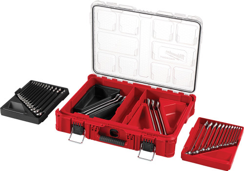 PG157 - 30PC METRIC & SAE COMBINATION WRENCH SET W/ PACKOUT™ ORGANIZER