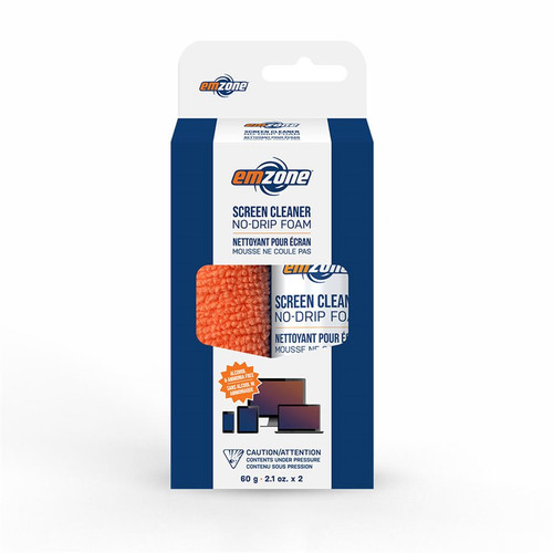 NETTOYANT "UR ÉCRAN MOUSSE SANS ÉGOUTTEMENT W TISSU