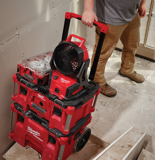 PG276 - M18™ BRUSHLESS PACKOUT™ PERSONAL FAN (BARE TOOL), 20.5 MPH VARIABLE AIR SPEED, 850 CFM, 300° HEAD ROTATION