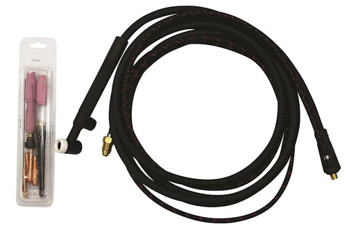 Torche TIG, kit 17V + ACC, 10ft, 25D