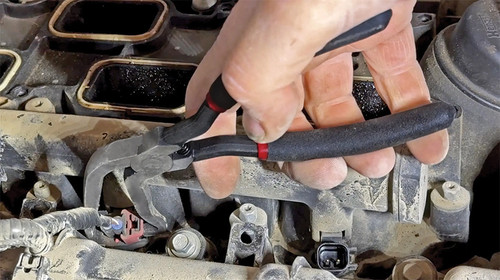 PG52 - ELECTRICAL DISCONNECT PLIERS FOR LOCKING PUSH TAB STYLE CONNECTORS, 60°
