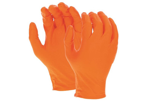 NEW ASTRO-GRIP POWDER-FREE EXAM GRADE NITRILE GLOVES- LARGE