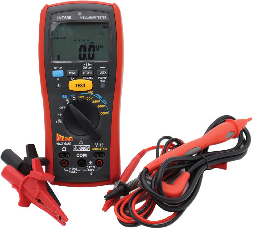 PG44 - INSULATION TESTER & MULTIMETER, CAT-IV 600V