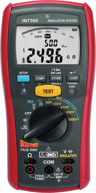 PG44 - INSULATION TESTER & MULTIMETER, CAT-IV 600V