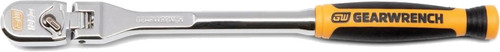 PG126 - 1/4" DRIVE 120XP™ DUAL MATERIAL HANDLE FLEX HEAD TEARDROP RATCHET