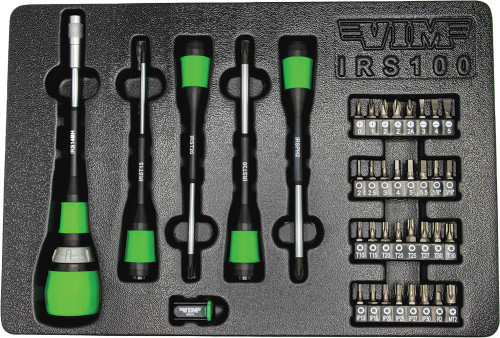 PG168  -  39-PC INTERCHANGEABLE RATCHETING SCREWDRIVER SET