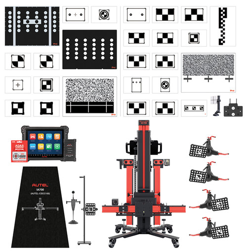 PG35 - IA700 ALIGNMENT PRE-CHECK AND ADAS CALIBRATION FRAME + LDW TARGETS + MS909S2 TABLET