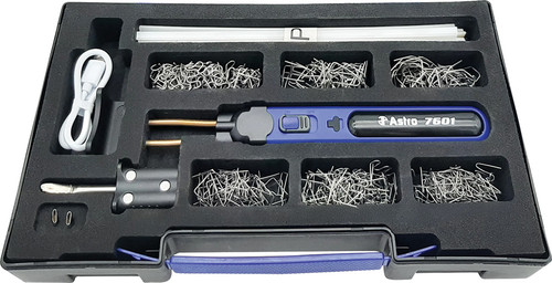PG296 - KIT DE RÉPARATION D’AGRAFES CHAUDES ET DE SOUDURE PLASTIQUE SANS FIL RECHAREGEBLE