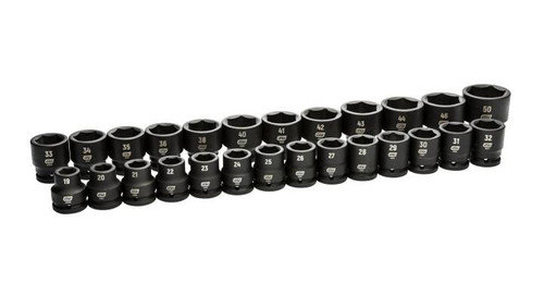 26pc 3/4"Dr. Impact Socket Set MM