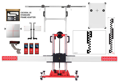 ENSEMBLE D’ÉTALONNAGE CV ADAS LDW POUR VÉHICULES LÉGERS/MOYENS/H-D - KIT CHÂSSIS ET CIBLE, SANS TABLETTE