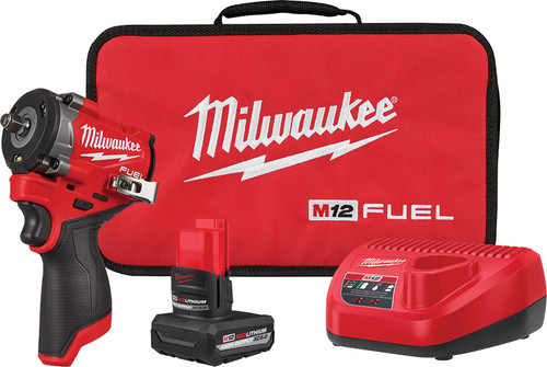 M12 FUEL™ Stubby 3/8" Impact Wrench Kit - MLW-2562-21