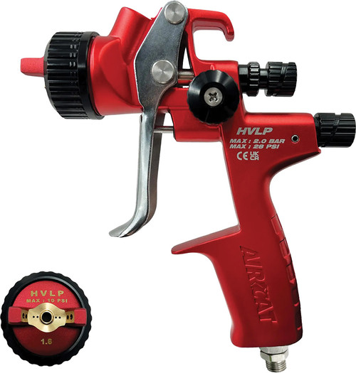 PG300 - 1.6MM HVLP GRAVITY GRAVITY FEED SPRAY GUN
