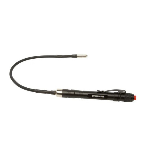 2AAA 12-INCH FLEXIBLE NECK 10-LUMEN LED PEN LIGHT WITH POCKET CLIP